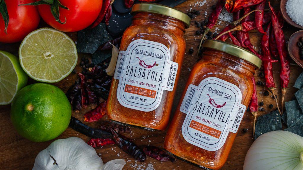 Salsayola — Diseño de Etiqueta